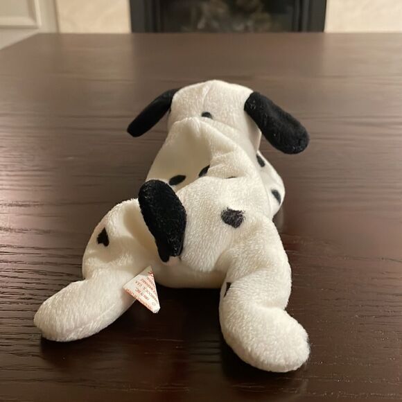 Vintage Original Ty Beanie Baby Dotty the Dalmatian 1996 Good Condition 9” long - Picture 5 of 7